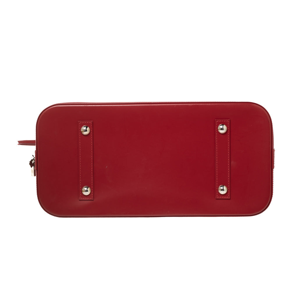 Louis Vuitton Red Epi Leather Alma GM Bag