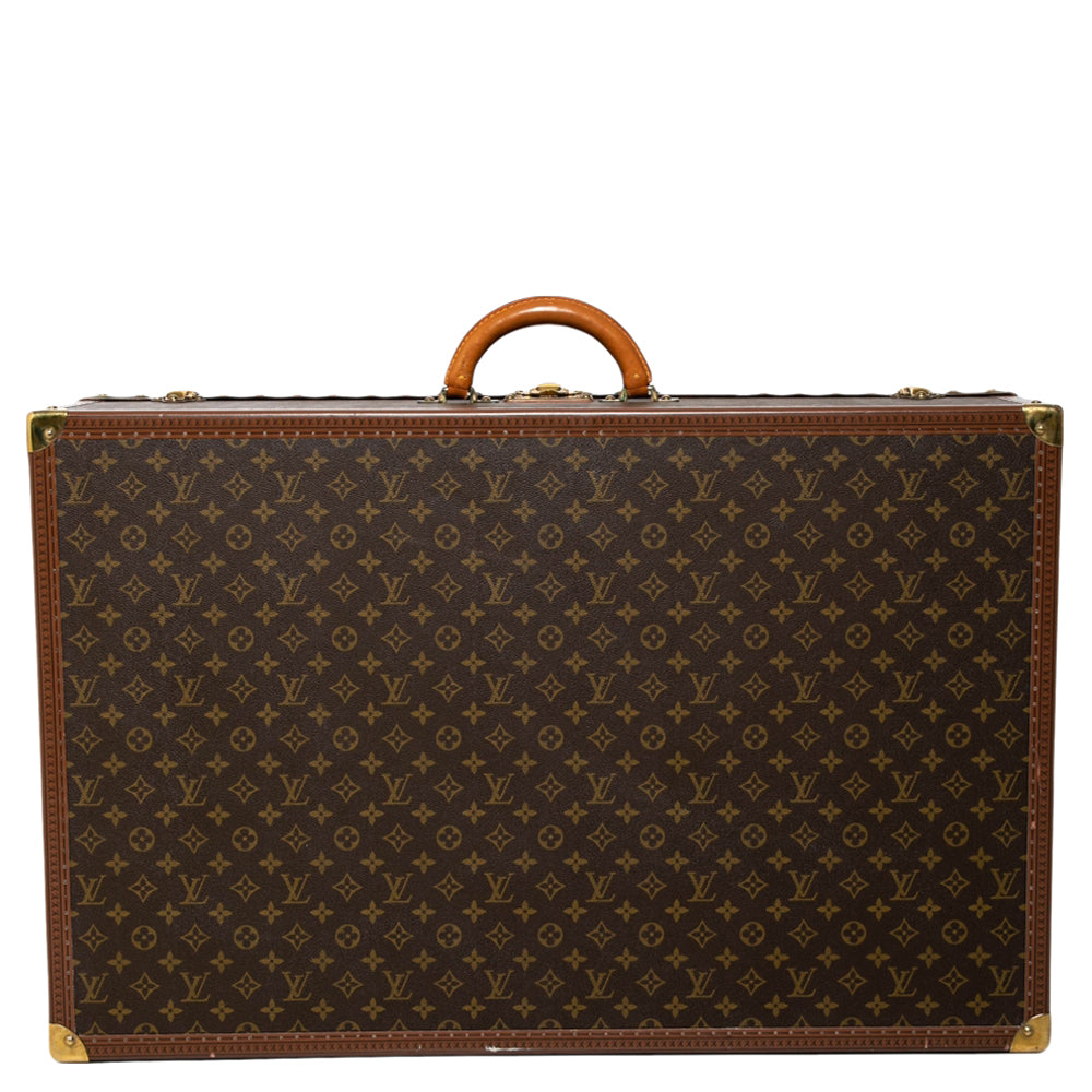 Louis Vuitton Monogram Canvas Alzer 80 Luggage Trunk