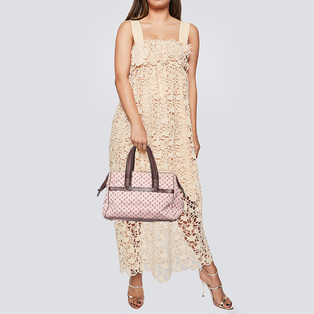 Louis Vuitton Monogram Mini Lin Canvas Josephine GM Bag
