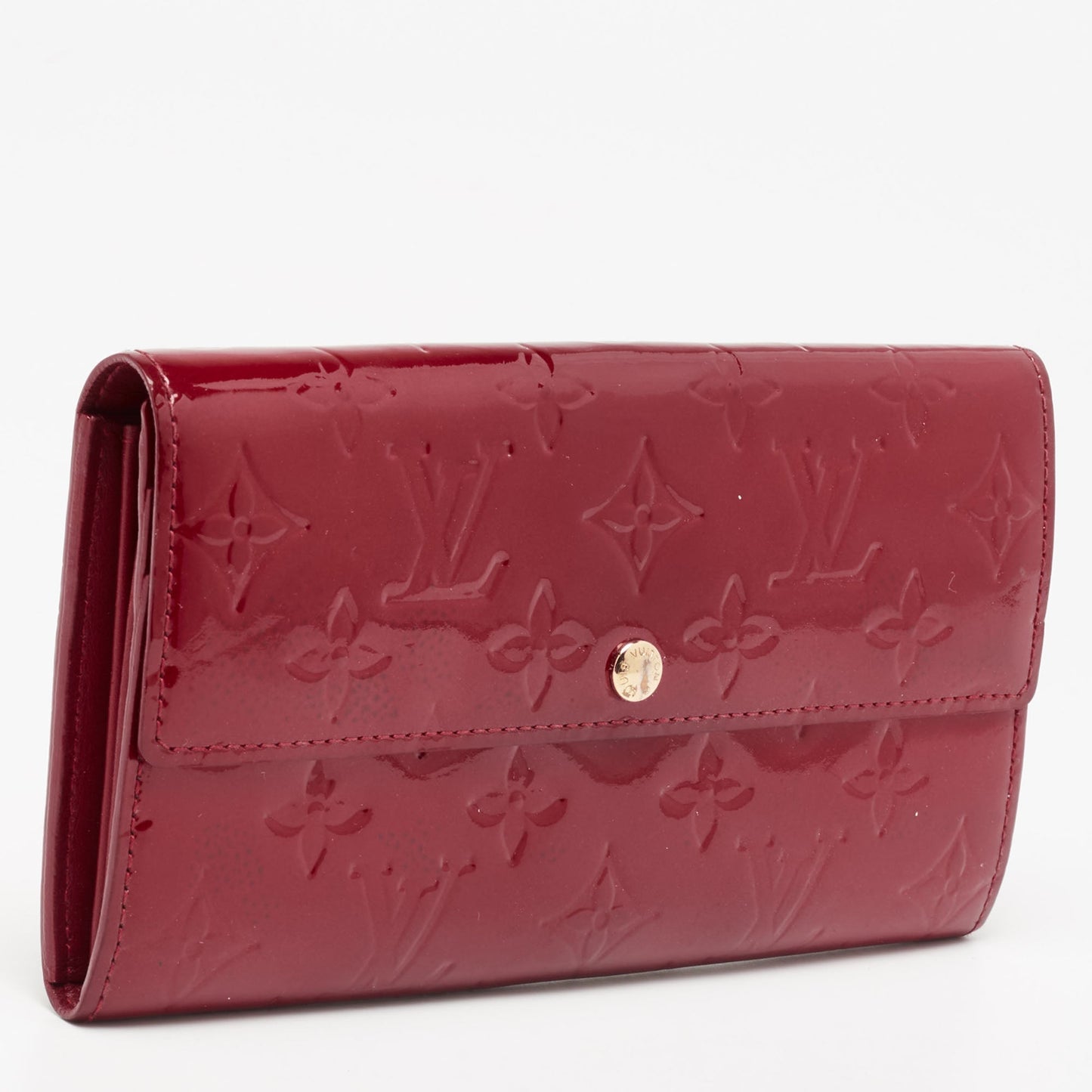 Louis Vuitton Pomme D&rsquo;amour Monogram Vernis Sarah Wallet
