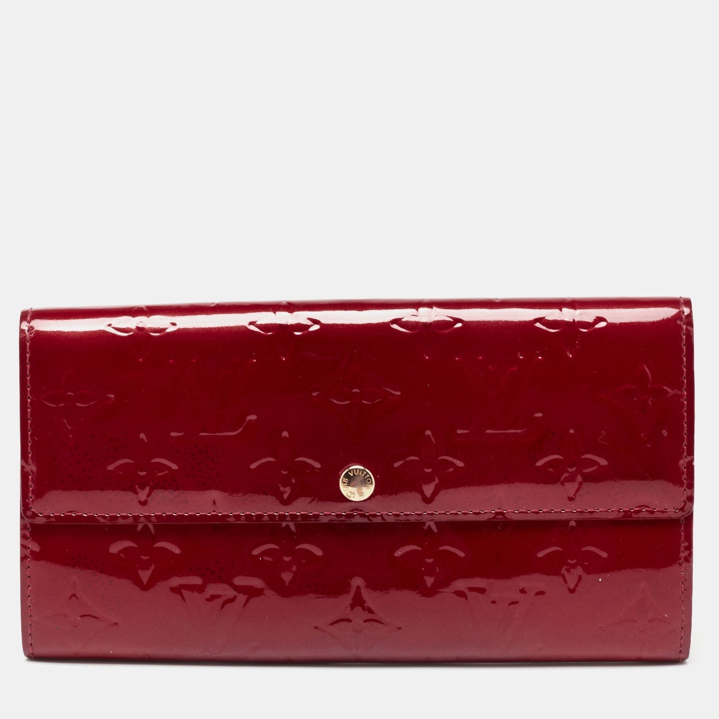 Louis Vuitton Pomme D&rsquo;amour Monogram Vernis Sarah Wallet