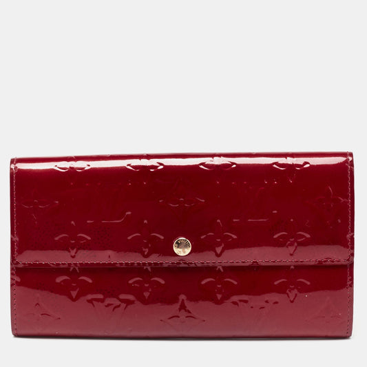 Louis Vuitton Pomme D&rsquo;amour Monogram Vernis Sarah Wallet