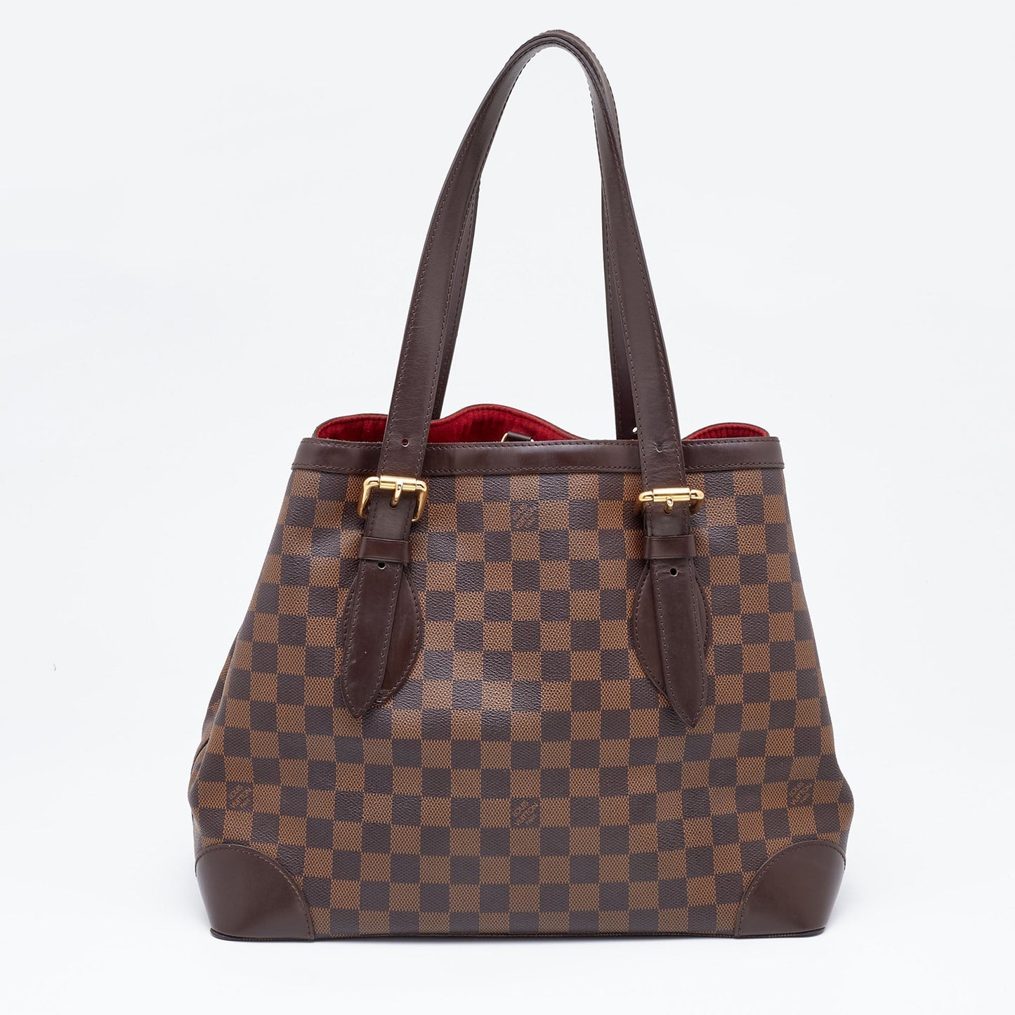 LOUIS VUITTON Damier Ebene Canvas Hampstead MM Bag