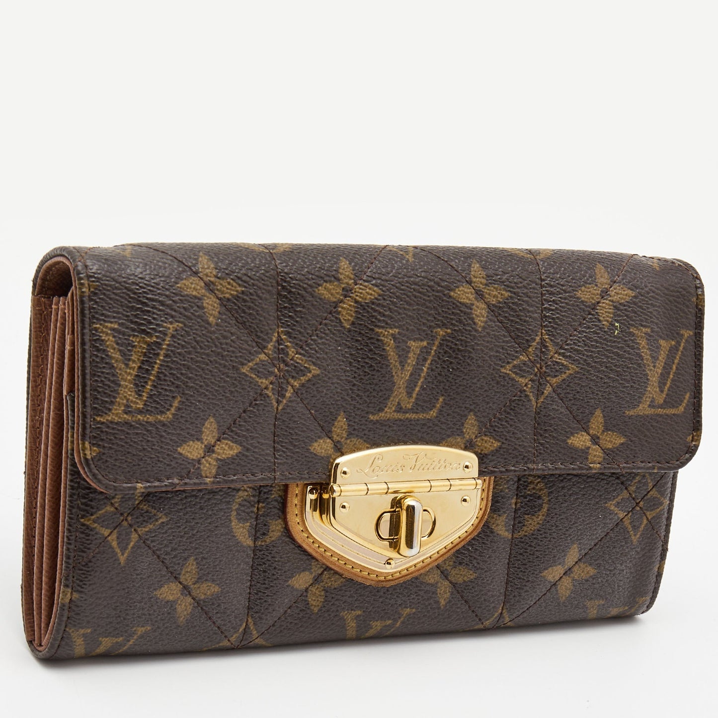 LOUIS VUITTON Monogram Canvas Etoile Sarah Wallet