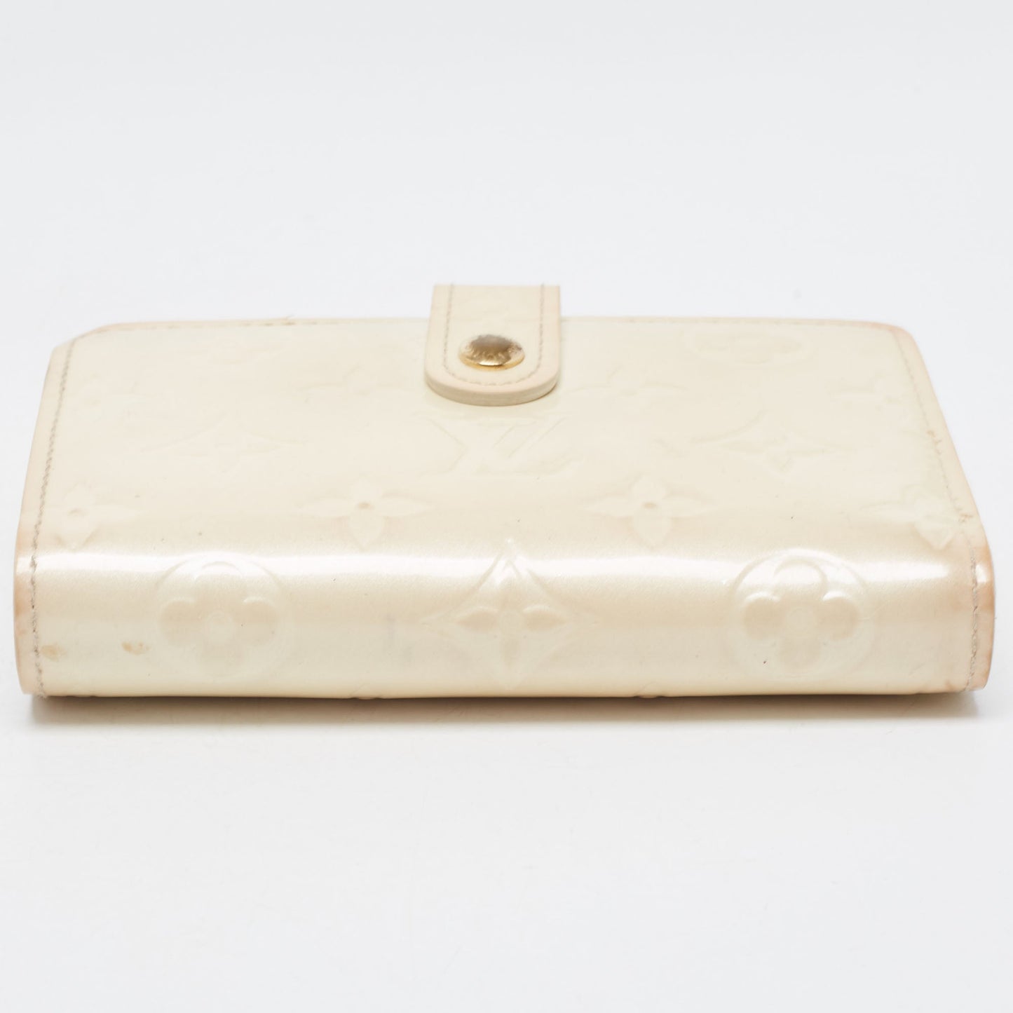 LOUIS VUITTON Perle Monogram Vernis French Wallet