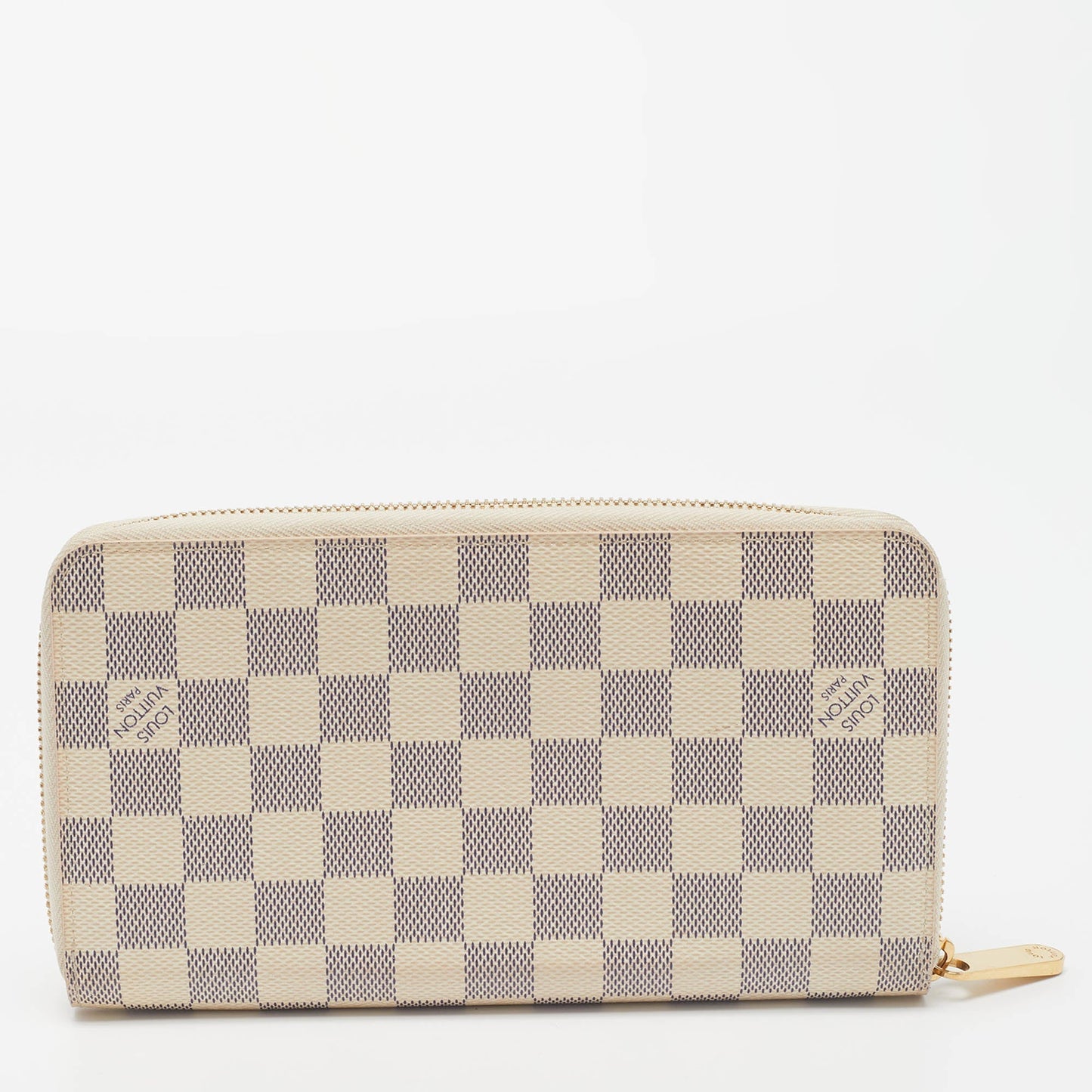 LOUIS VUITTON Damier Azur Canvas Zippy Organizer Wallet