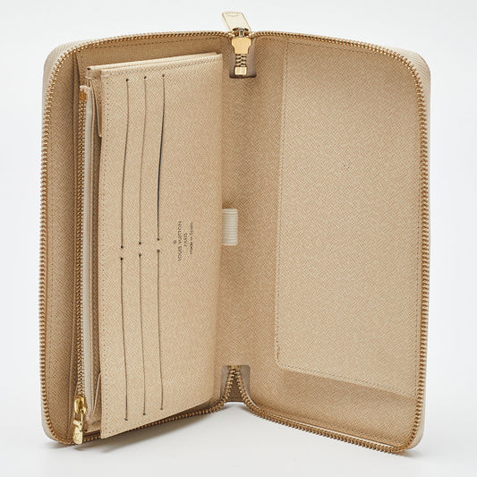 LOUIS VUITTON Damier Azur Canvas Zippy Organizer Wallet