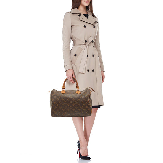 LOUIS VUITTON Monogram Canvas Speedy 30 Bag