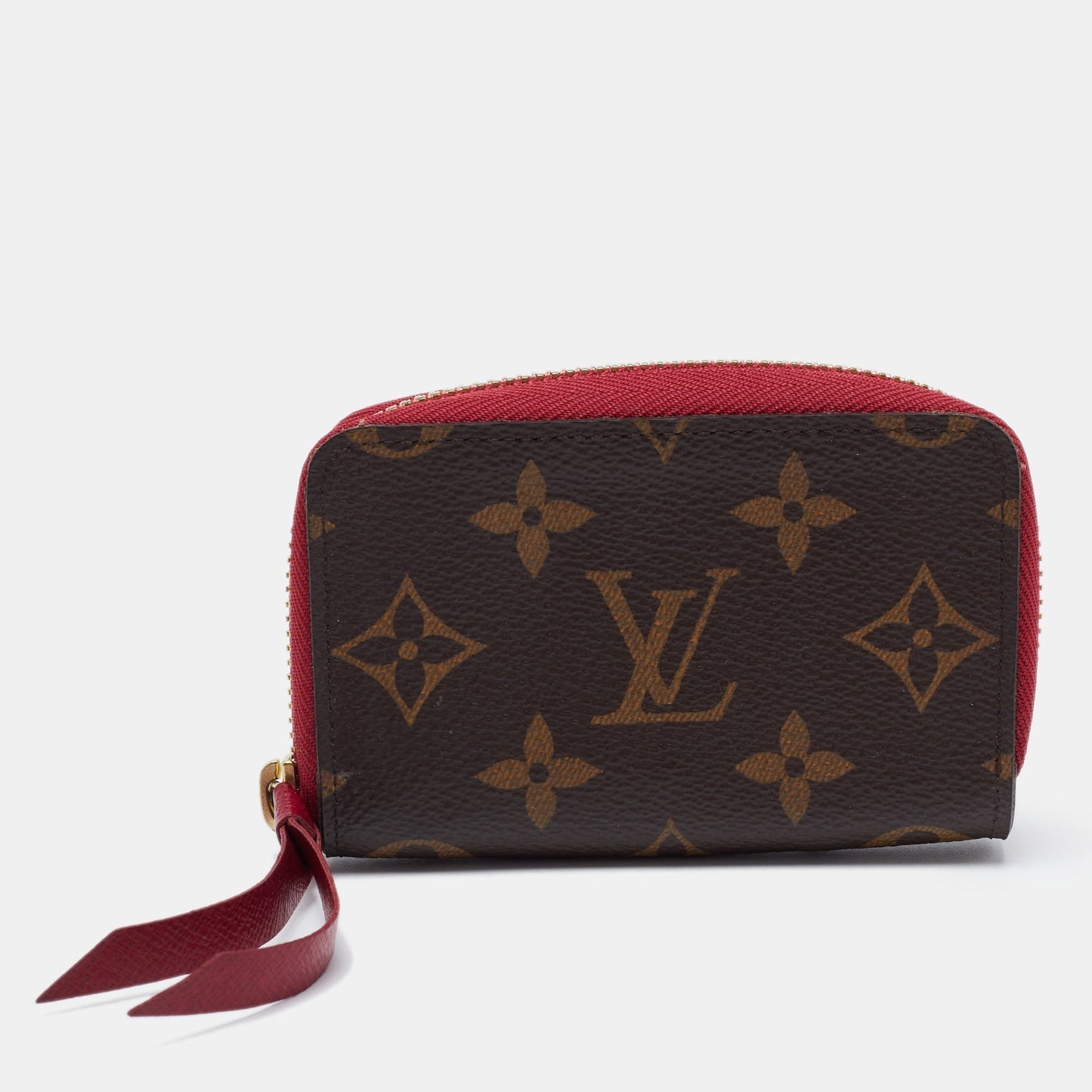 LOUIS VUITTON Fuchsia Monogram Canvas Multicartes Zippy Wallet