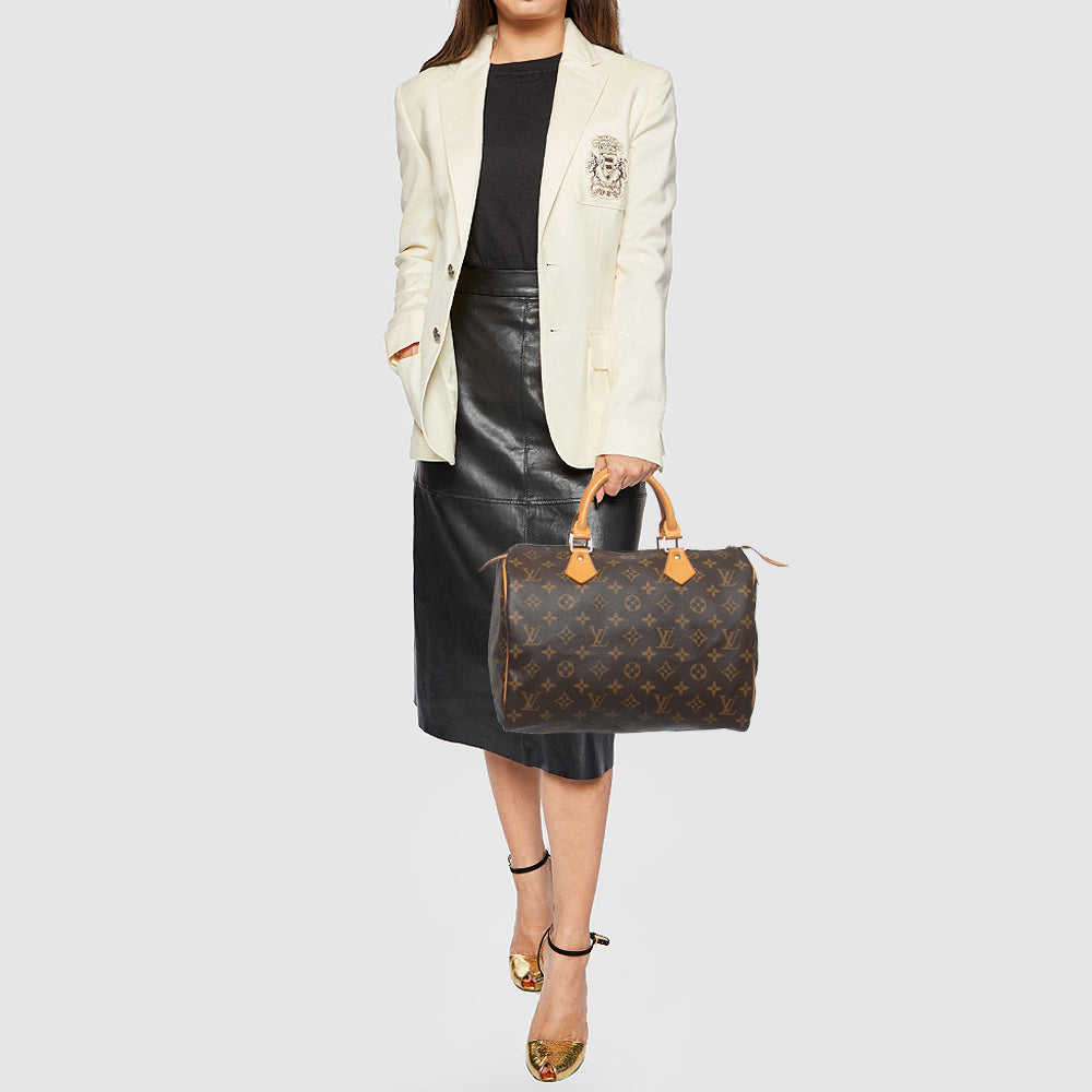 LOUIS VUITTON Monogram Canvas Speedy 30 Bag