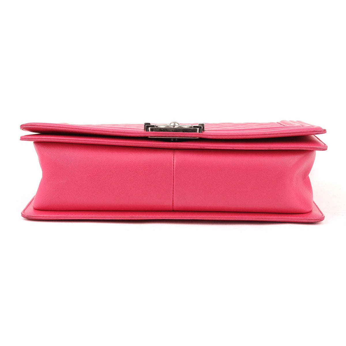 Chanel Quilted Lambskin Medium Boy Flap Pink