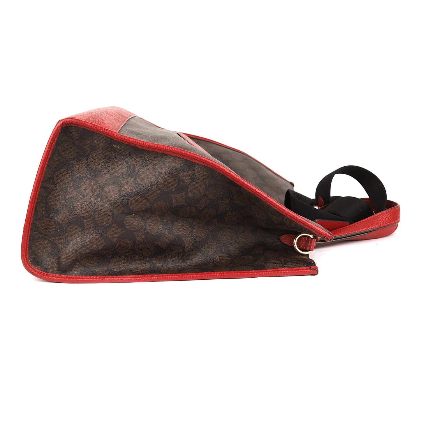 Coach Multicolor Signature Canvas and Leather Dempsey Tote