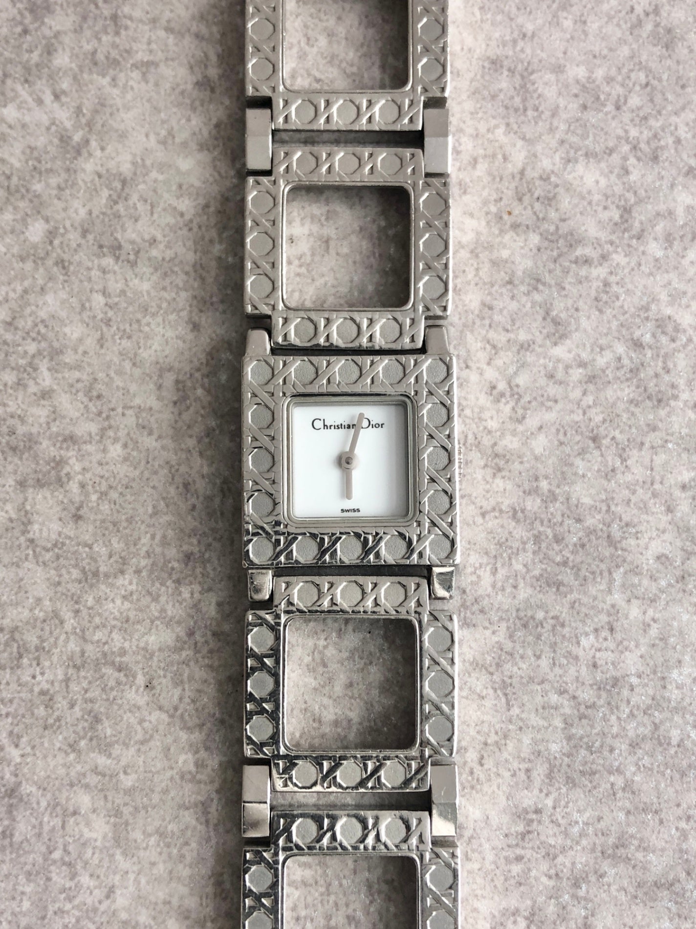 Christian Dior Quartz Watch White D60-100 Vintage 4bphzj