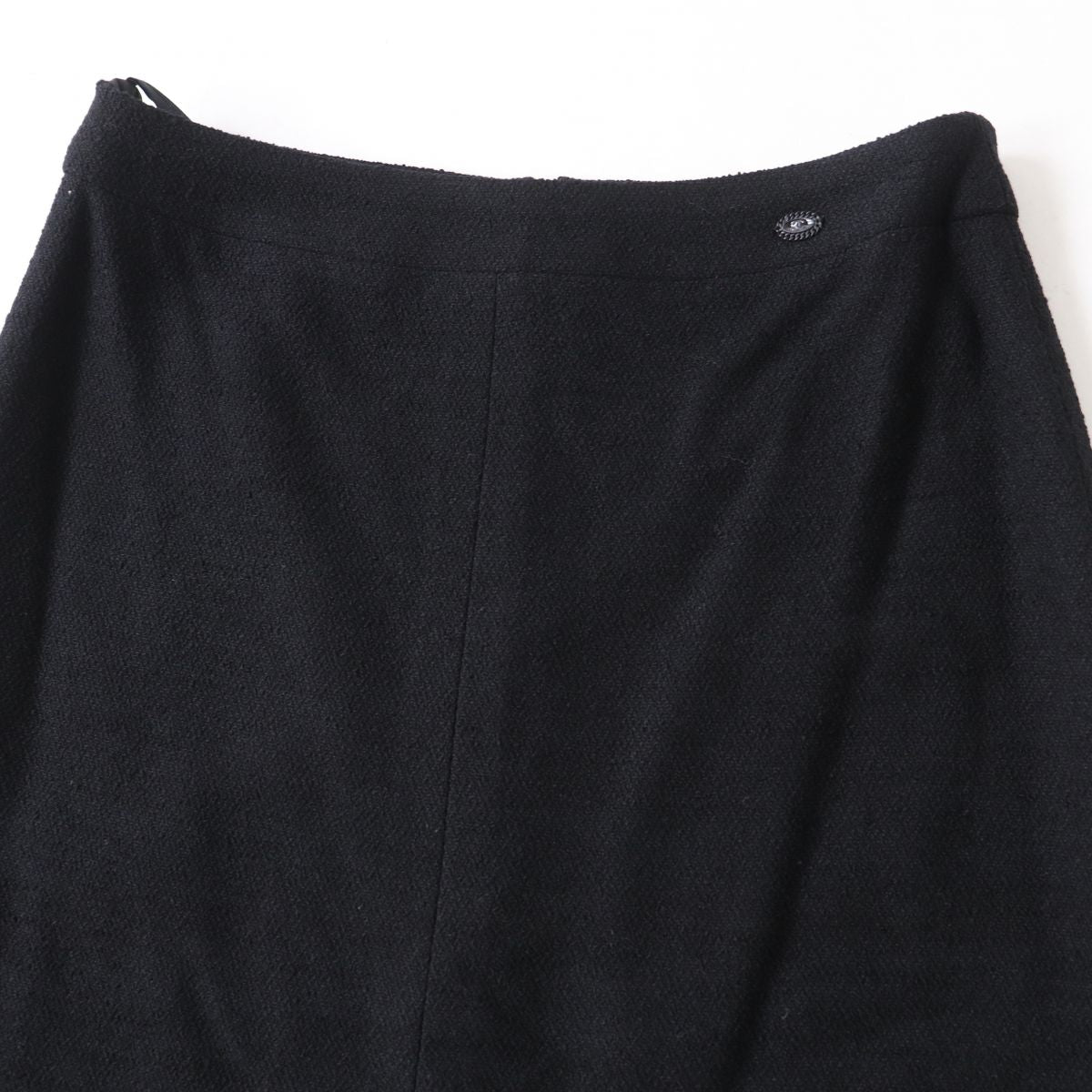 Chanel COCO Mark Tweed Skirt