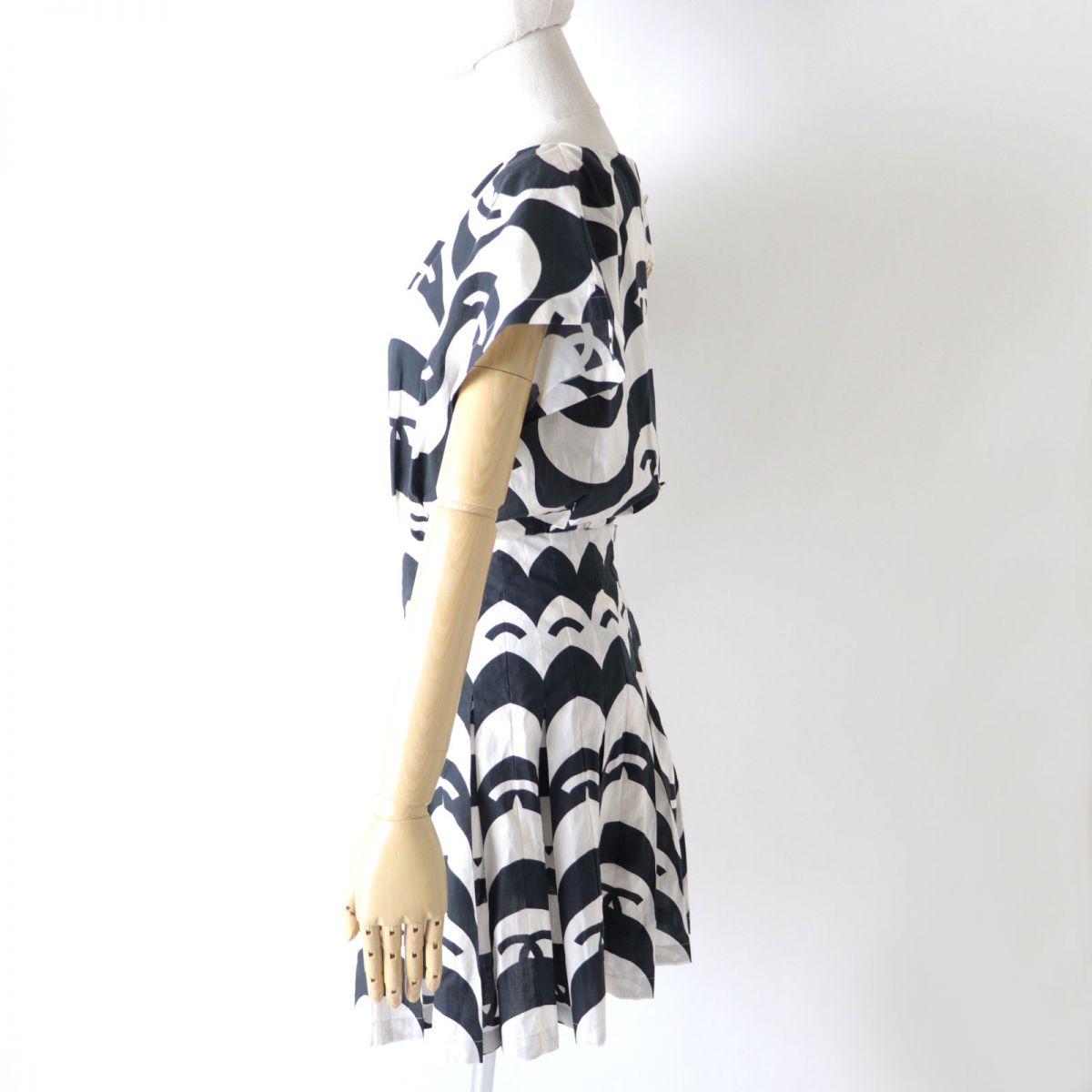 Chanel COCO Mark Cotton Dress