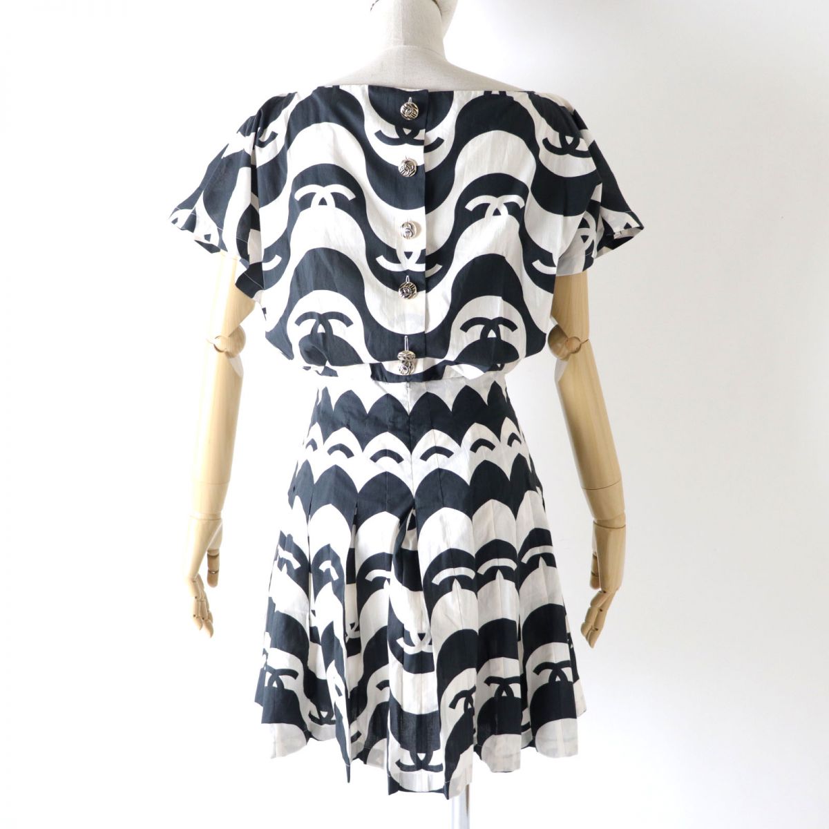 Chanel COCO Mark Cotton Dress