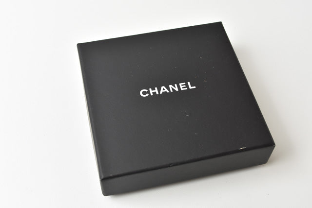 Chanel Necklace/Pendant with Rhinestones and Rose/Silver