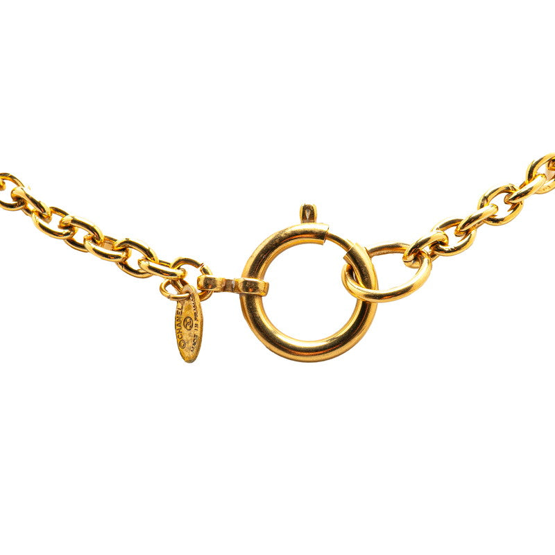 Chanel Circle Logo Necklace