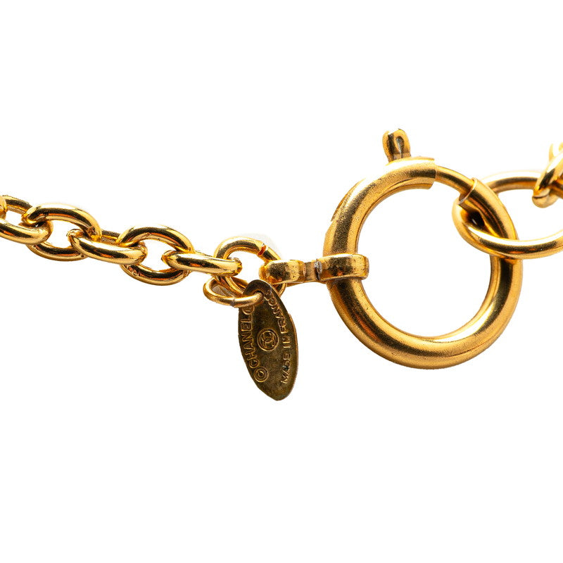 Chanel Circle Logo Necklace
