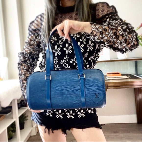 Louis Vuitton Papillon Soufflot Epi Shoulder Bag