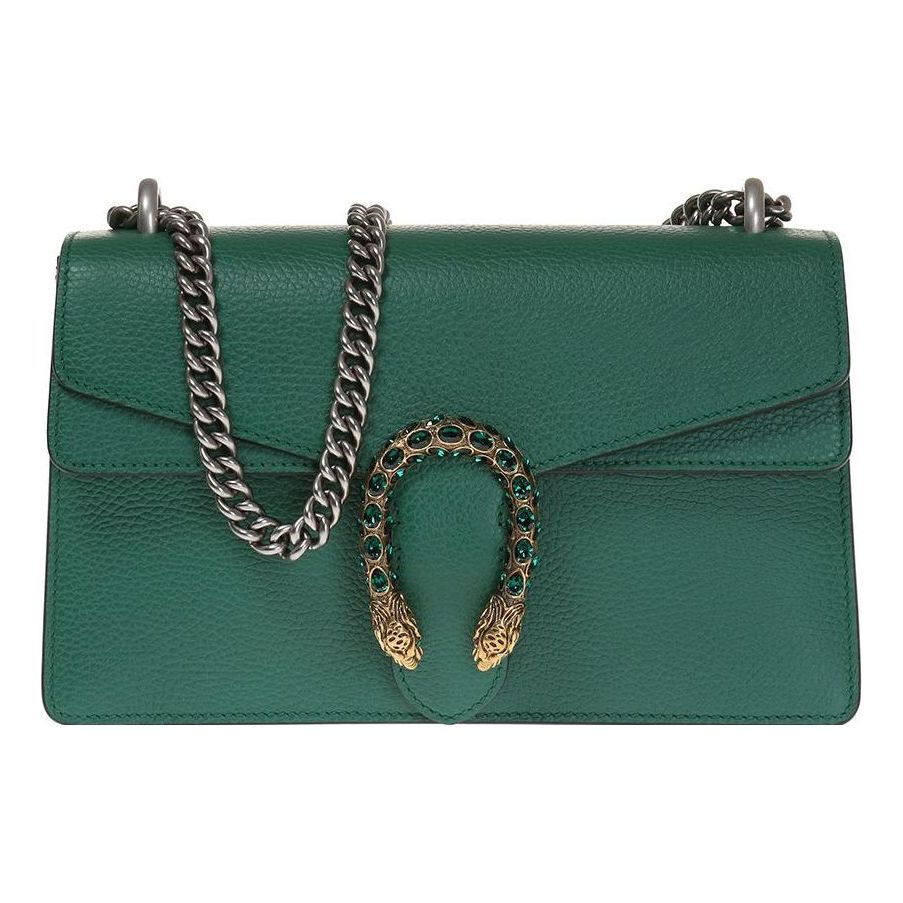 (WMNS) GUCCI Dionysus SeriesSingle Shoulder Bag Small Green 400249-CAOGX-3120