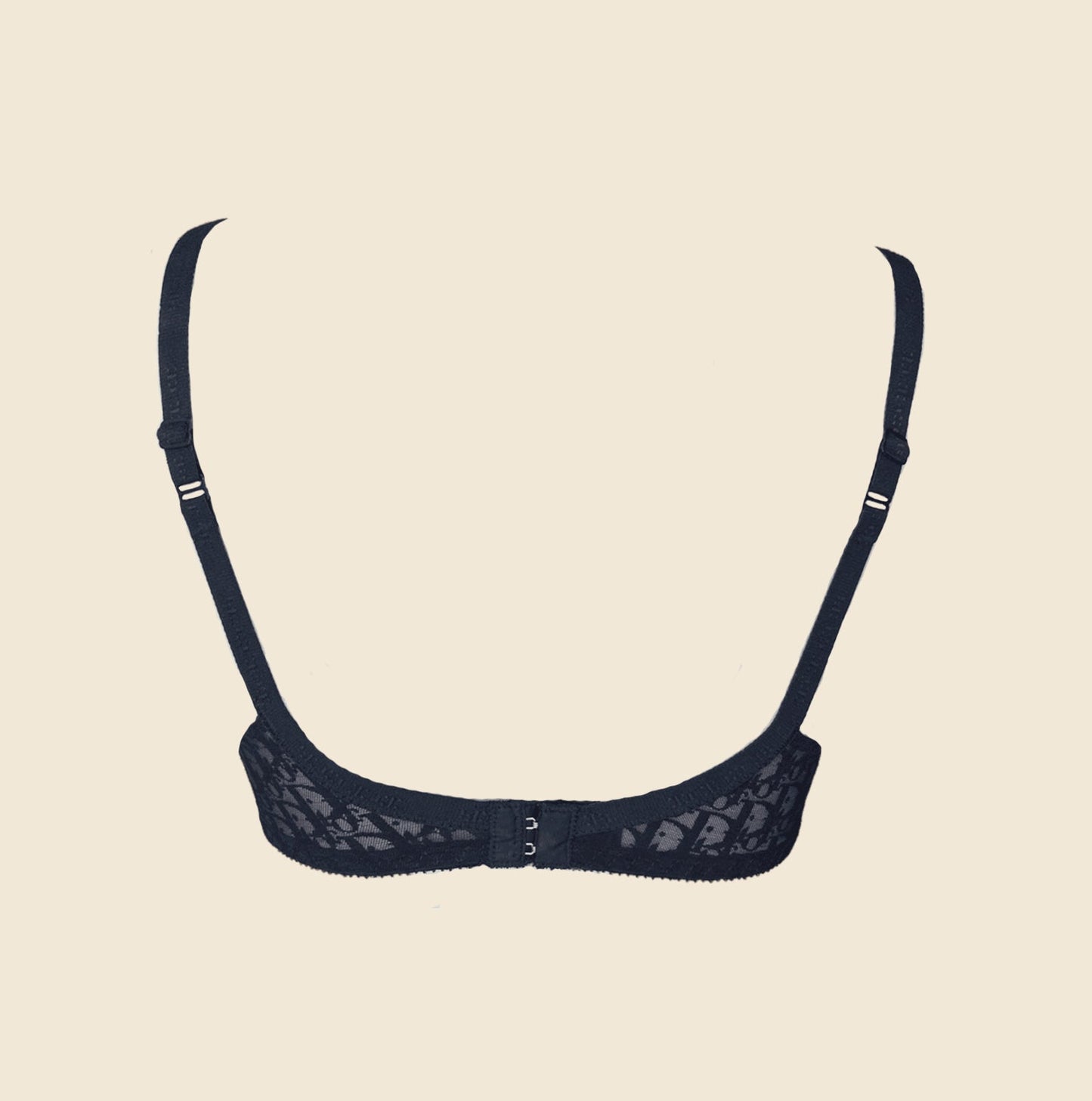 CHRISTIAN DIOR MONOGRAM BALCONETTE BRA