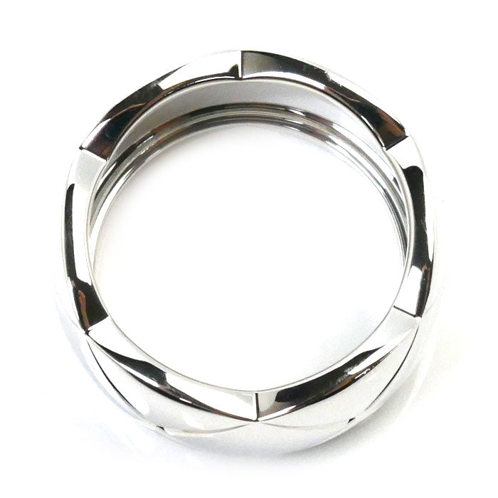 Chanel Coco Crush Au750 White Gold Ring Size 16