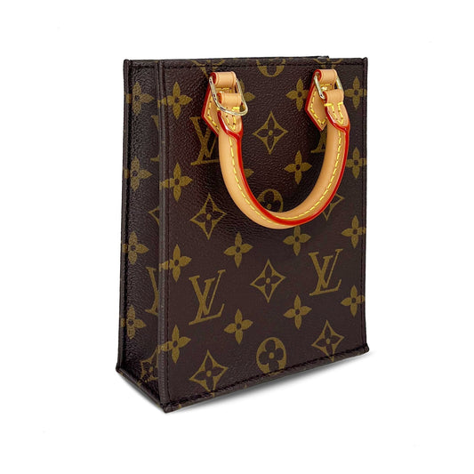 Louis Vuitton Monogram Petit Sac Plat petit