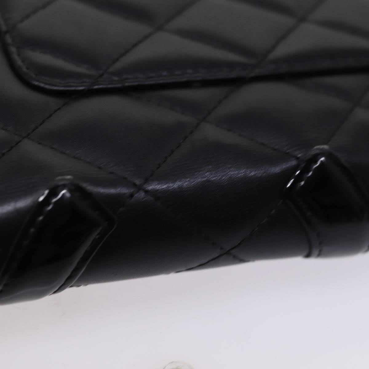 Top Quality Chanel Long Wallet Leather Black CC Auth mr152