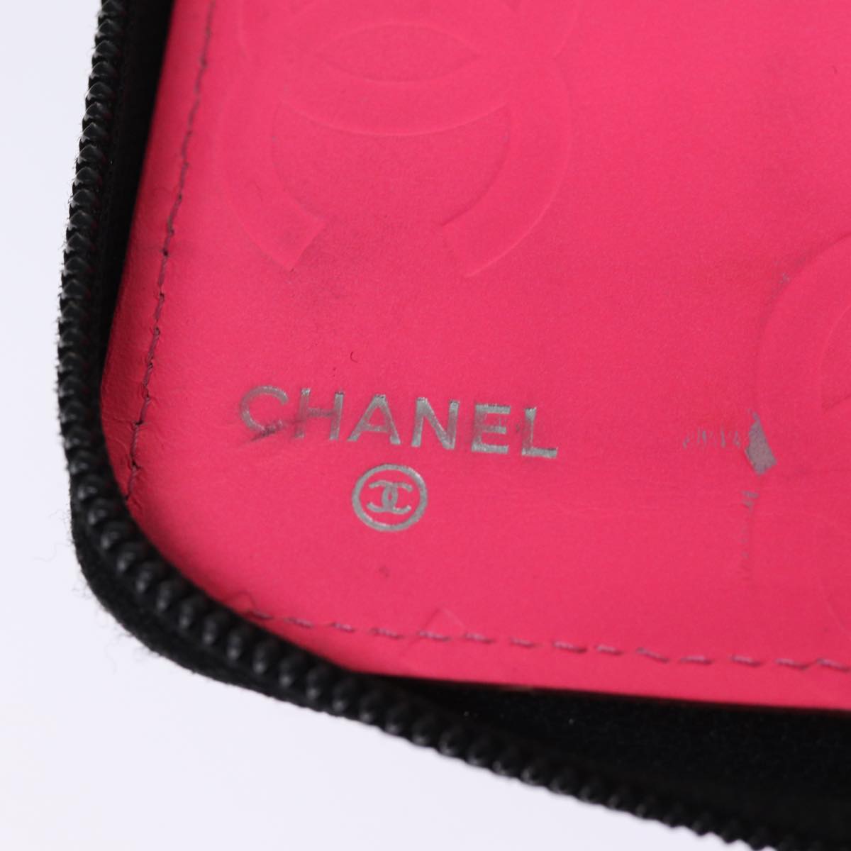 Top Quality Chanel Long Wallet Leather Black CC Auth mr152