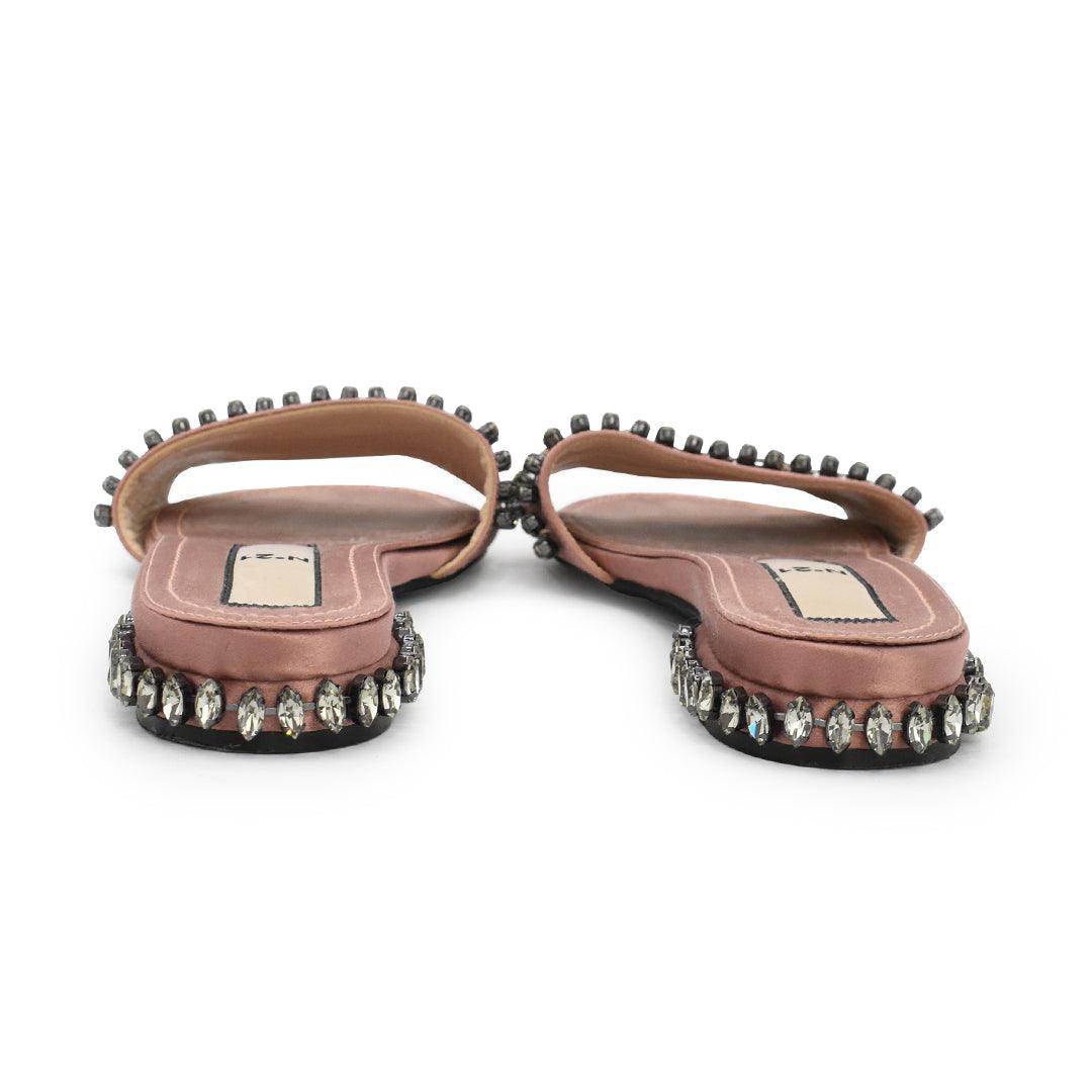 N21 Crystal Sandals - Women's 36