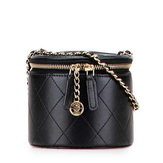 Chanel Coco Mark Matelassé Lambskin 2way Shoulder Bag