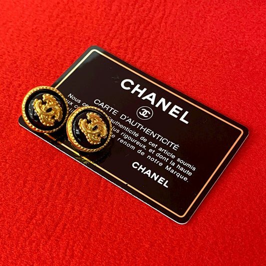 Chanel Coco Mark Earrings Accessory