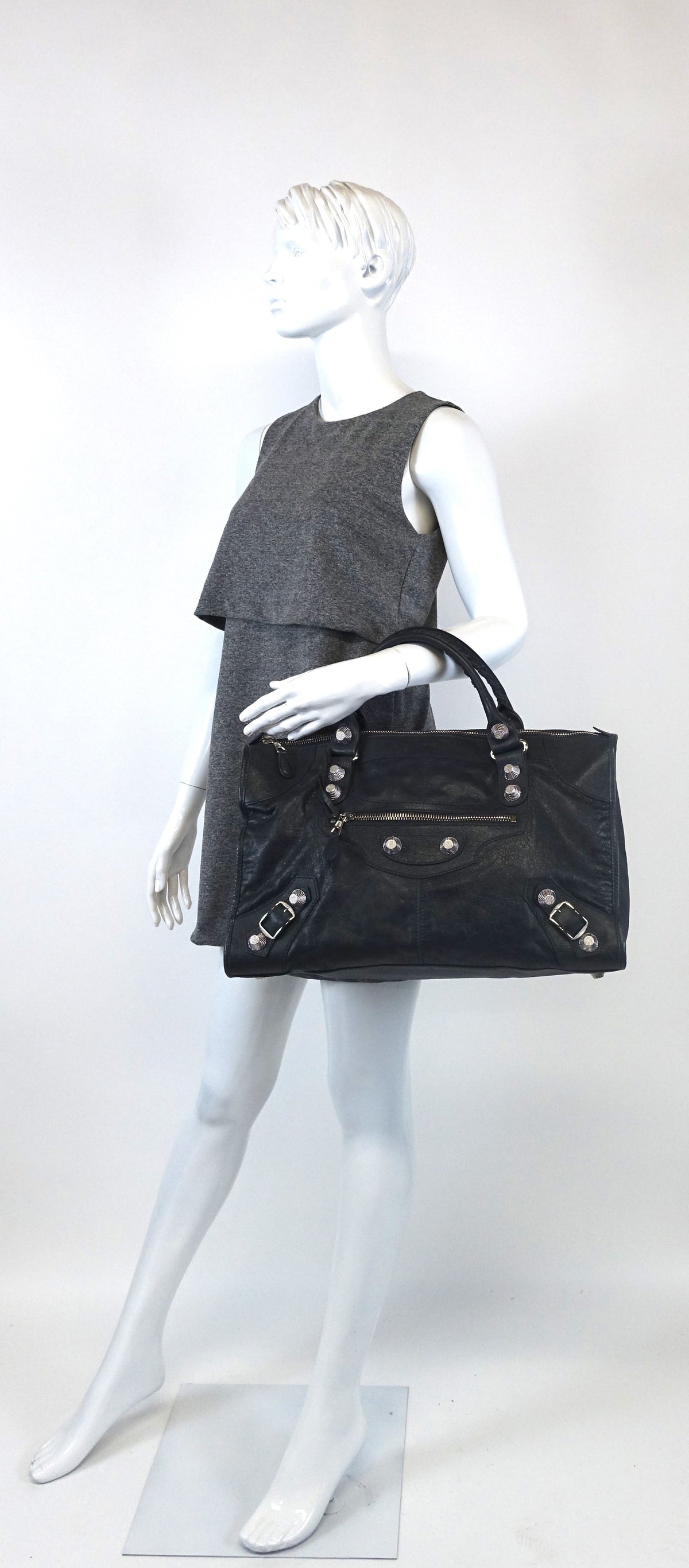 Giant 21 Agneau Leather Work Bag