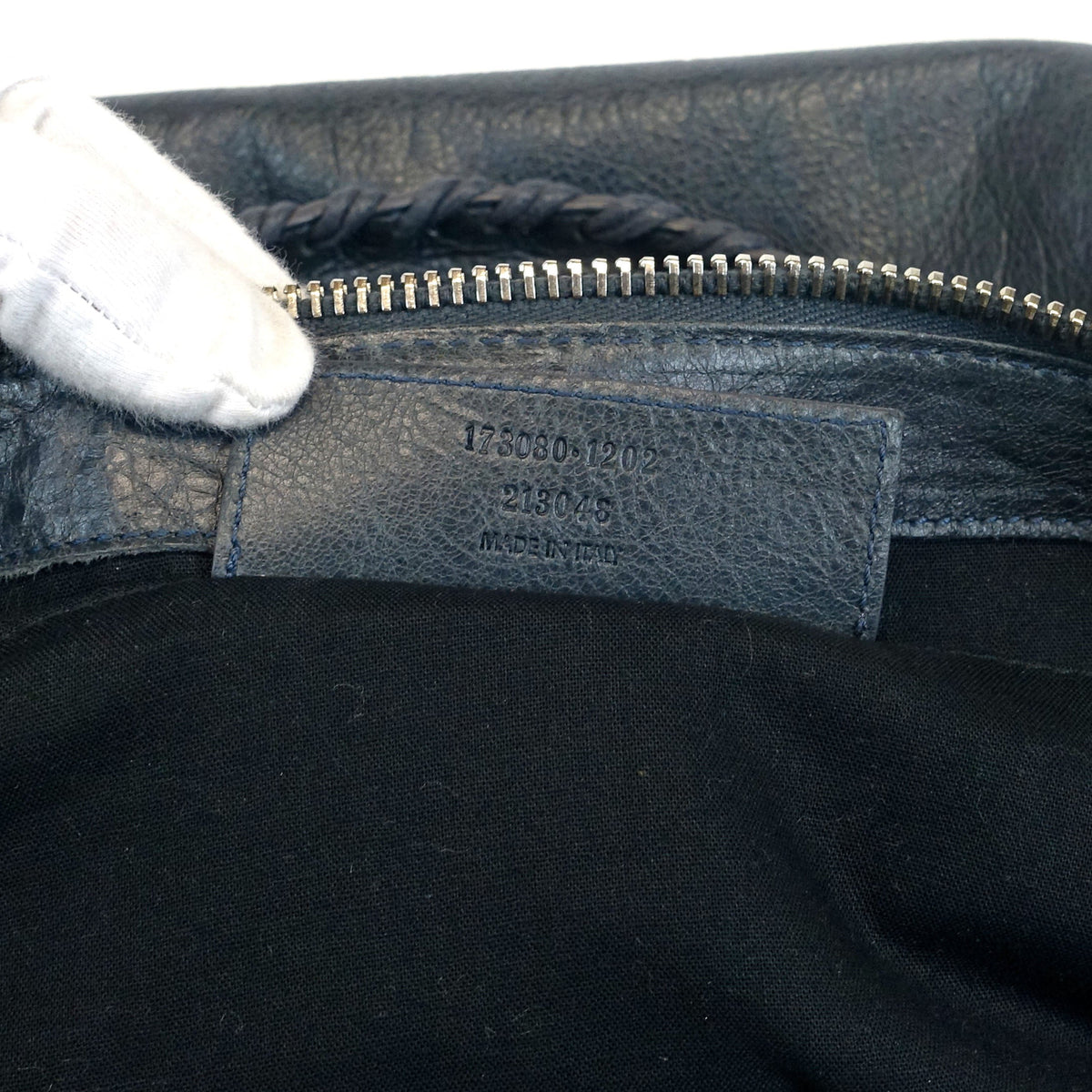 Giant 21 Agneau Leather Work Bag