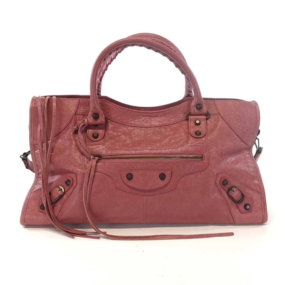 Giant 12 Agneau Leather City Bag