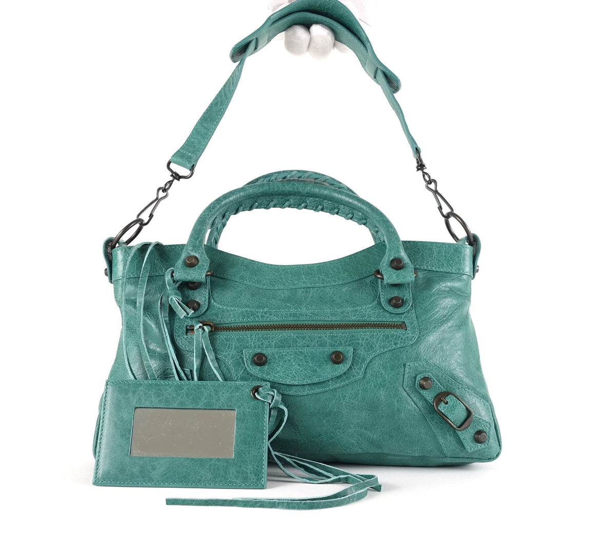 Giant 12 Agneau Leather City Bag