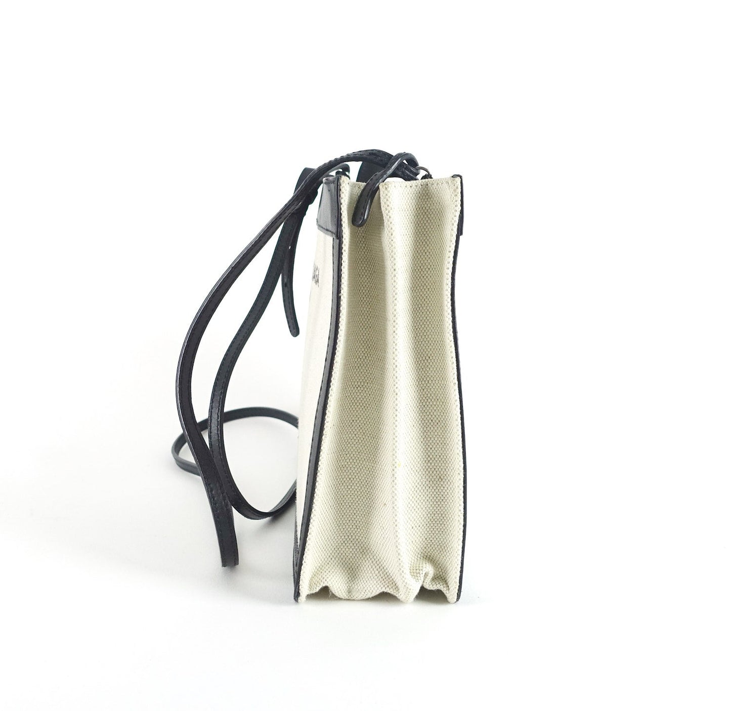 Canvas and Leather Tote Bag