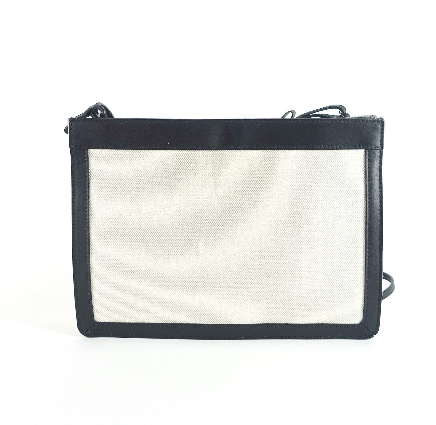 Canvas and Leather Tote Bag