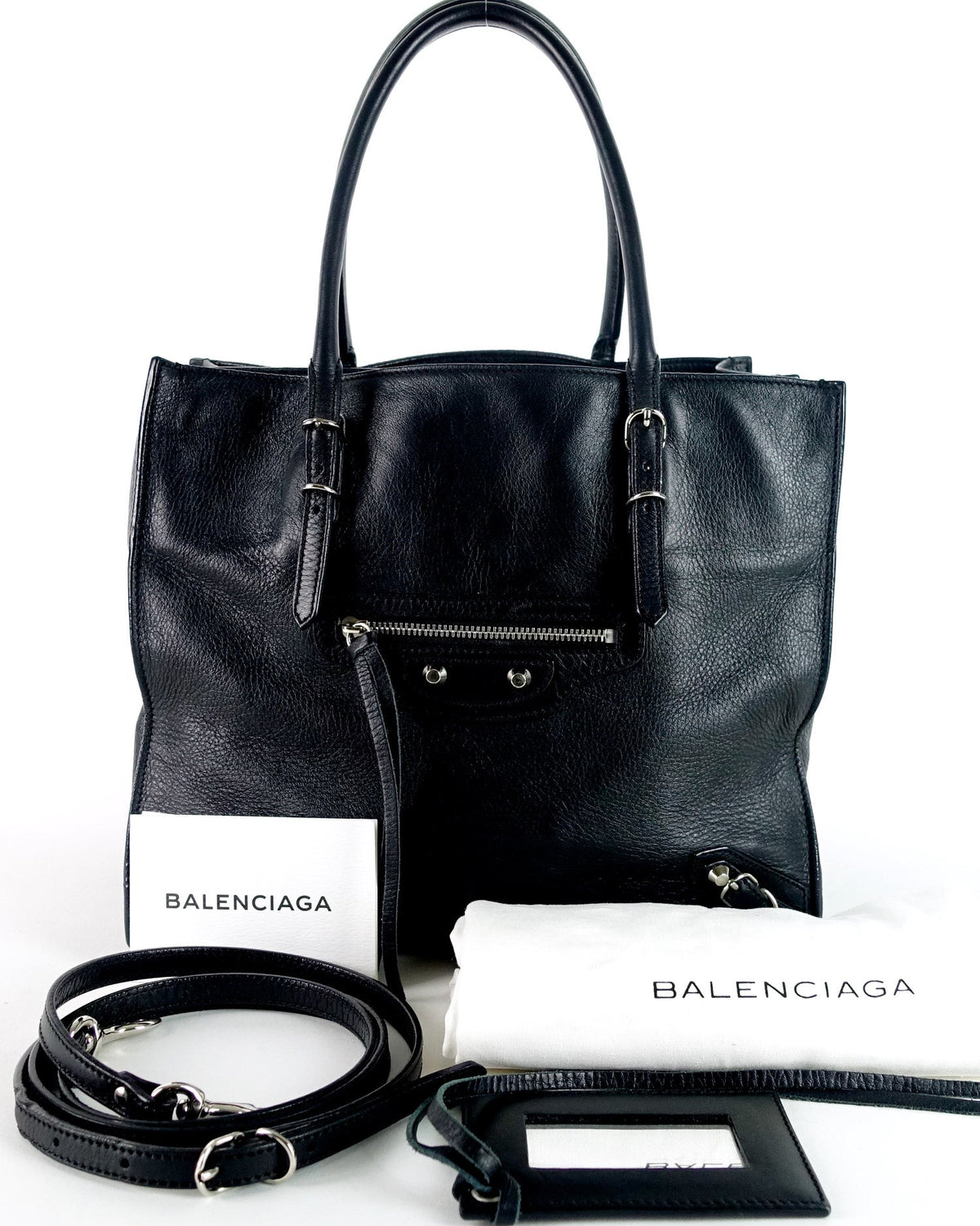 Papier Calf Leather Bag