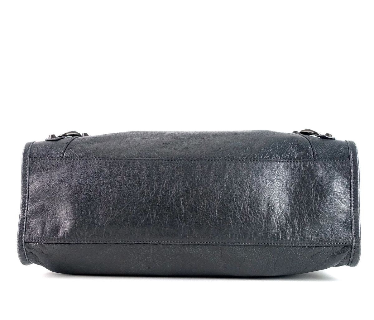 Classic Agneau Leather City Bag