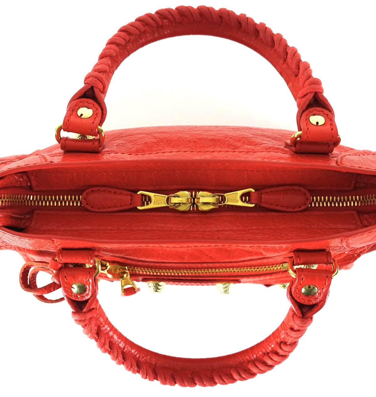 Classic Agneau Leather Mini City Bag