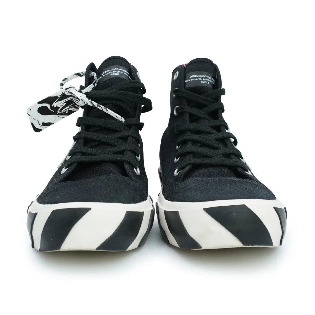 OFF WHITE Black/White Mens HIGHTOP SIZE 45 Shoes