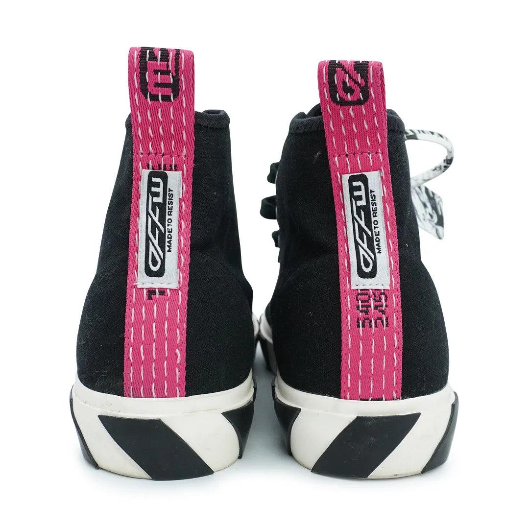 OFF WHITE Black/White Mens HIGHTOP SIZE 45 Shoes