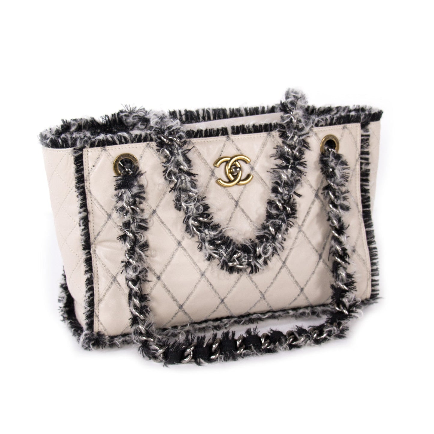 Chanel Tweedy Tote Bag