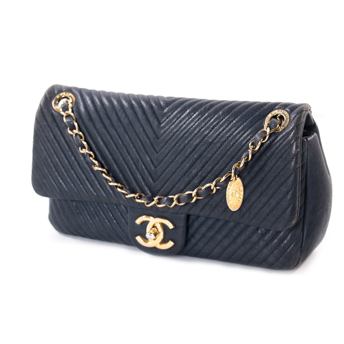 Chanel Medium Chevron Flap Bag