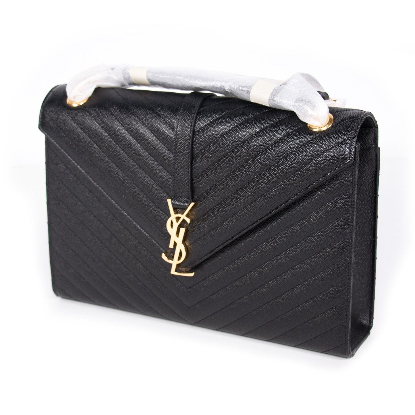 Saint Laurent Monogram Large Quilted Leather