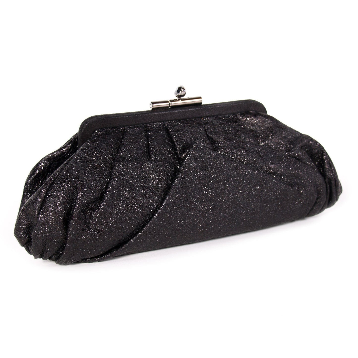 Chanel Crackled Frame Clutch