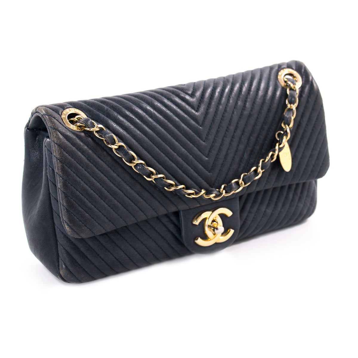 Chanel Medium Chevron Flap Bag