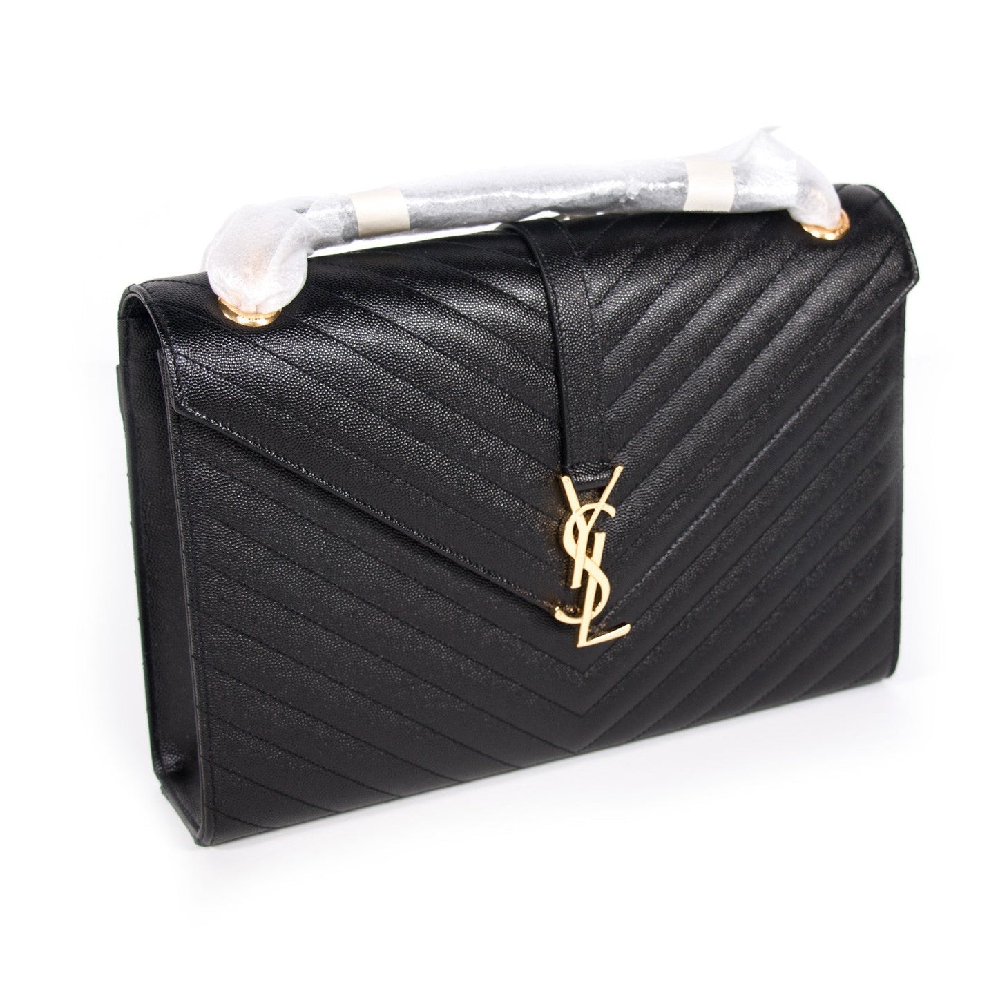 Saint Laurent Monogram Large Quilted Leather